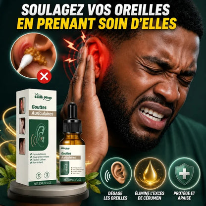 Gouttes auriculaires douces pour soulager les acouphènes Confort & Soin des Oreilles 👂💧