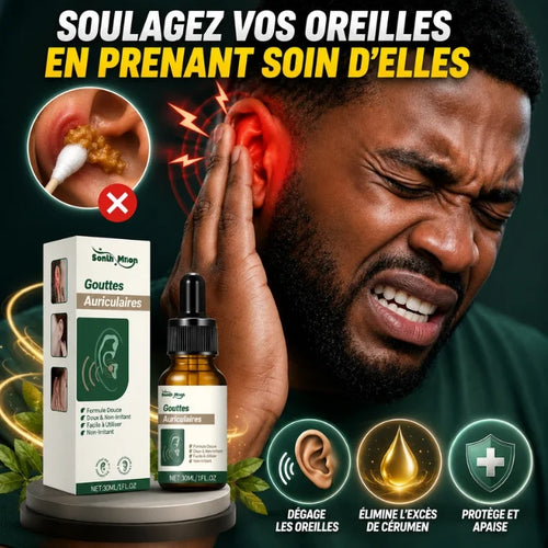 Gouttes auriculaires douces pour soulager les acouphènes Confort & Soin des Oreilles 👂💧