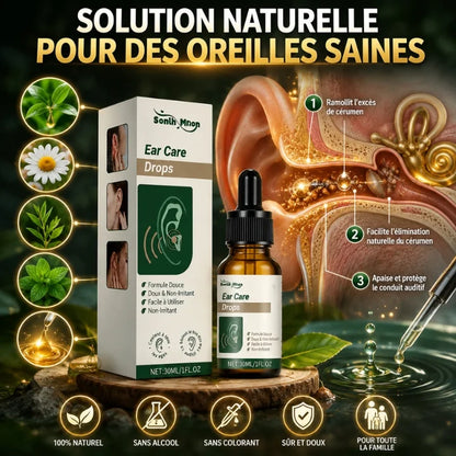 Gouttes auriculaires douces pour soulager les acouphènes Confort & Soin des Oreilles 👂💧