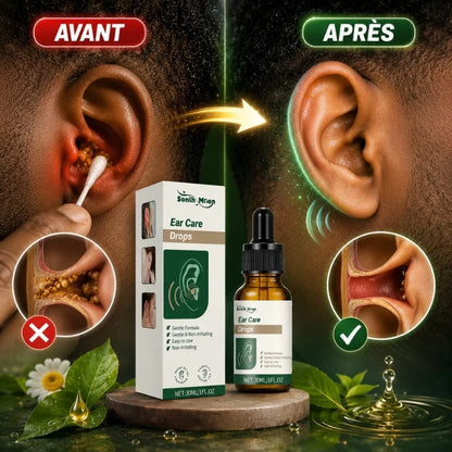 Gouttes auriculaires douces pour soulager les acouphènes Confort & Soin des Oreilles 👂💧